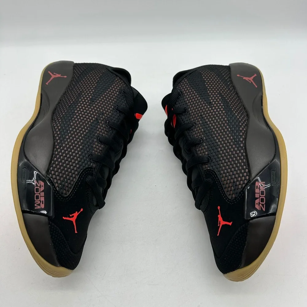 Nike IF1610-003 Mens Size 9 Air Jordan Luka 2 Black Infrared 23 Basketball Shoes